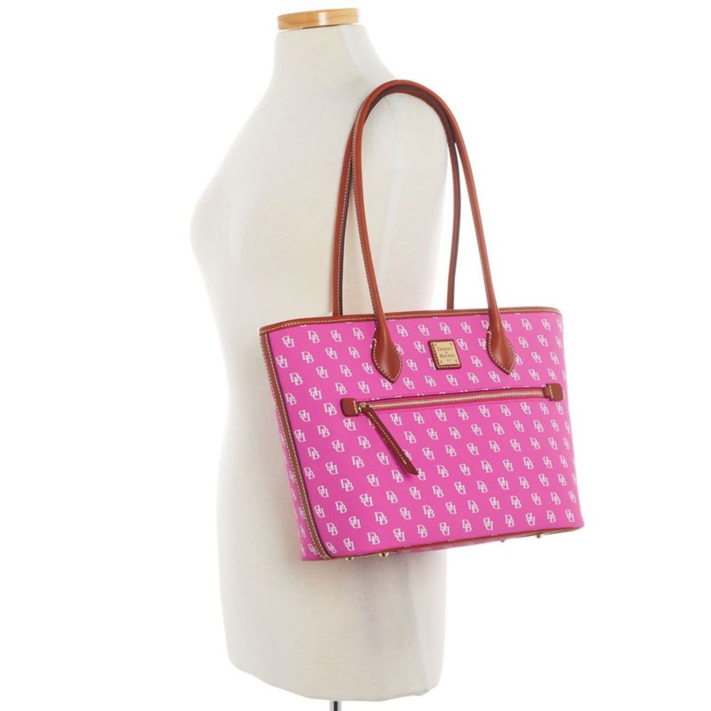 Dooney & Bourke Gretta Tote - Fuchsia - Picture 4 of 4